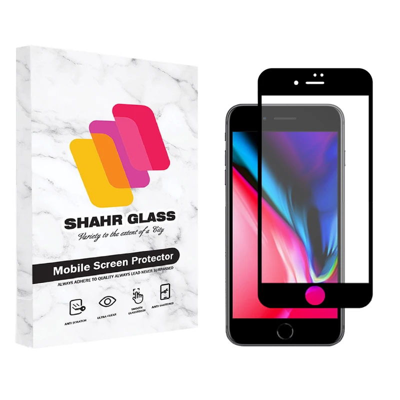 محافظ صفحه نمایش سرامیکی شهر گلس مدل CMT مناسب برای گوشی موبایل اپل iPhone SE 2020