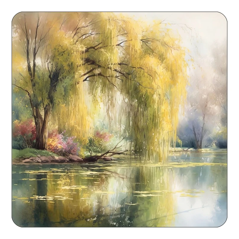 مگنت کاکتی طرح نقاشی رنگ روغن مدل mp72746