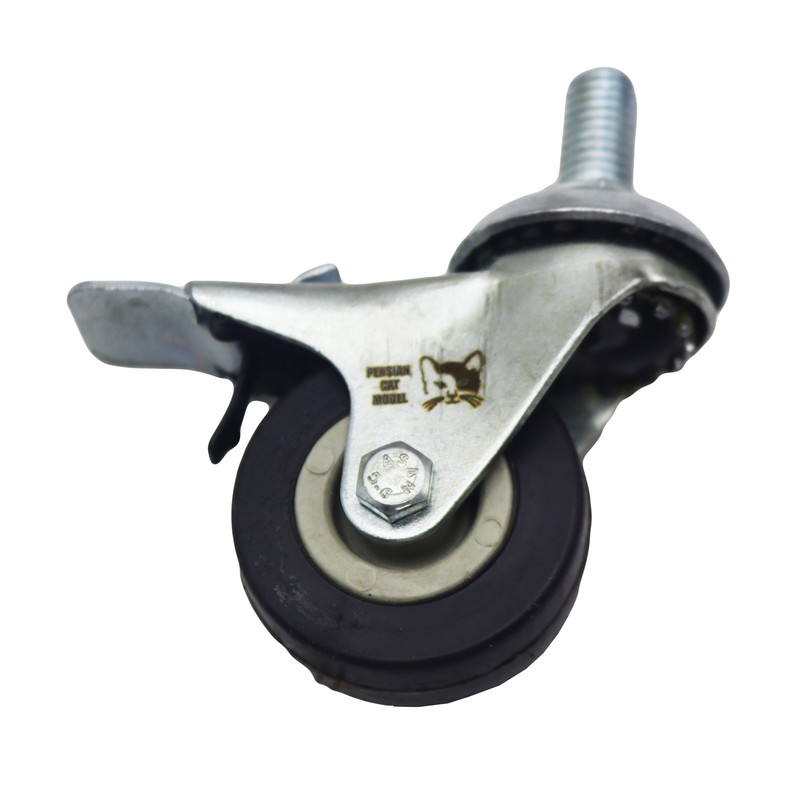 چرخ گردان پرشین کت مدل ترمز دار کد YPT-NO-PICHI-LASTIKI-50*17MM