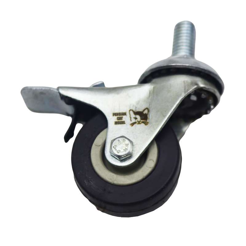 چرخ گردان پرشین کت مدل ترمز دار کد YPT-NO-PICHI-LASTIKI-50*17MM