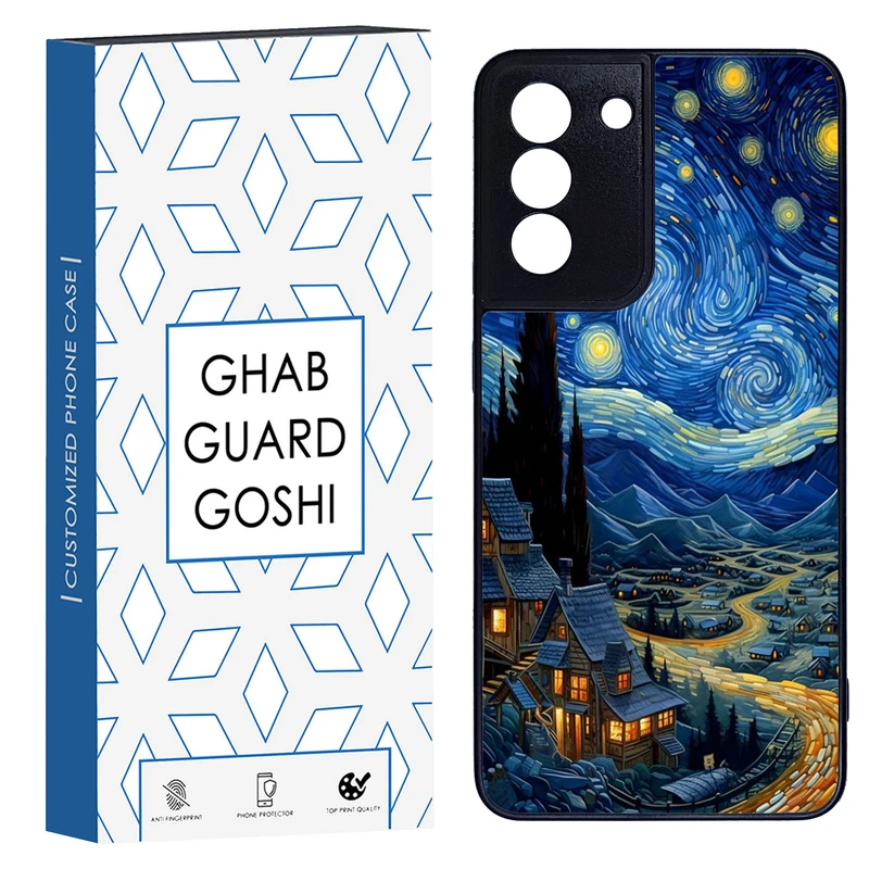 کاور قاب گارد گوشی طرح ونگوگ کد TPU-069 مناسب برای گوشی موبایل سامسونگ Galaxy S21 fe