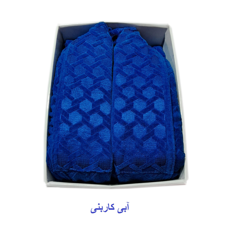 حوله پالتویی آلامع طرح کریستال  کد 7070 سایز 125