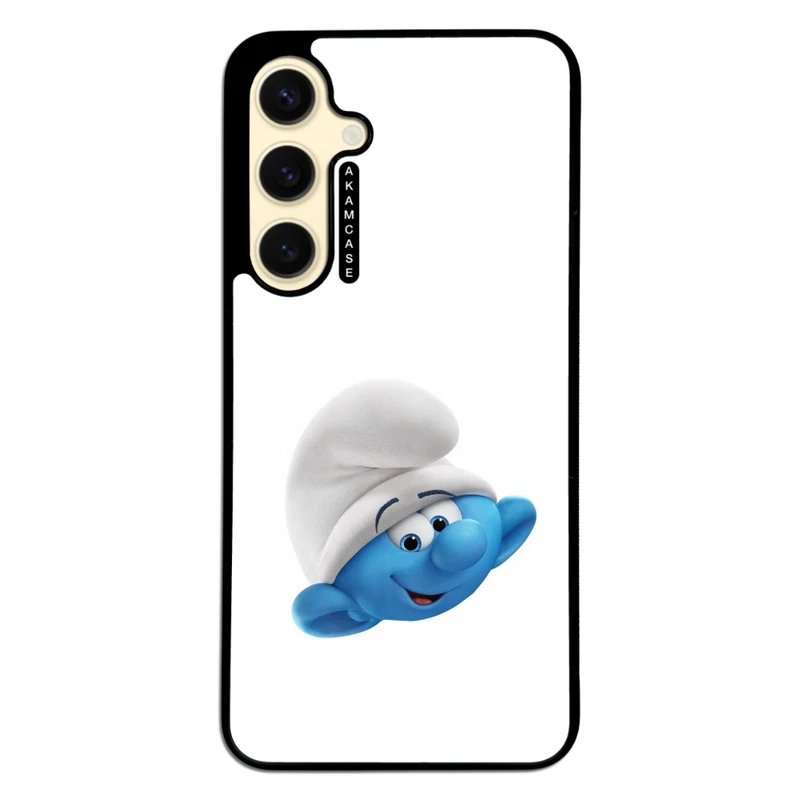 کاور آکام مدل AMC-WSGS24FE-SMURFS-12 مناسب برای گوشی موبایل سامسونگ Galaxy S24 FE