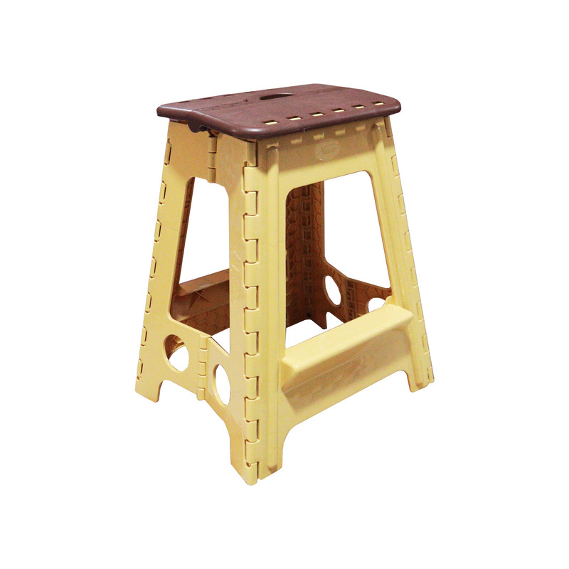 چهارپایه ناصر پلاستیک مدل تاشو کد YP-518 