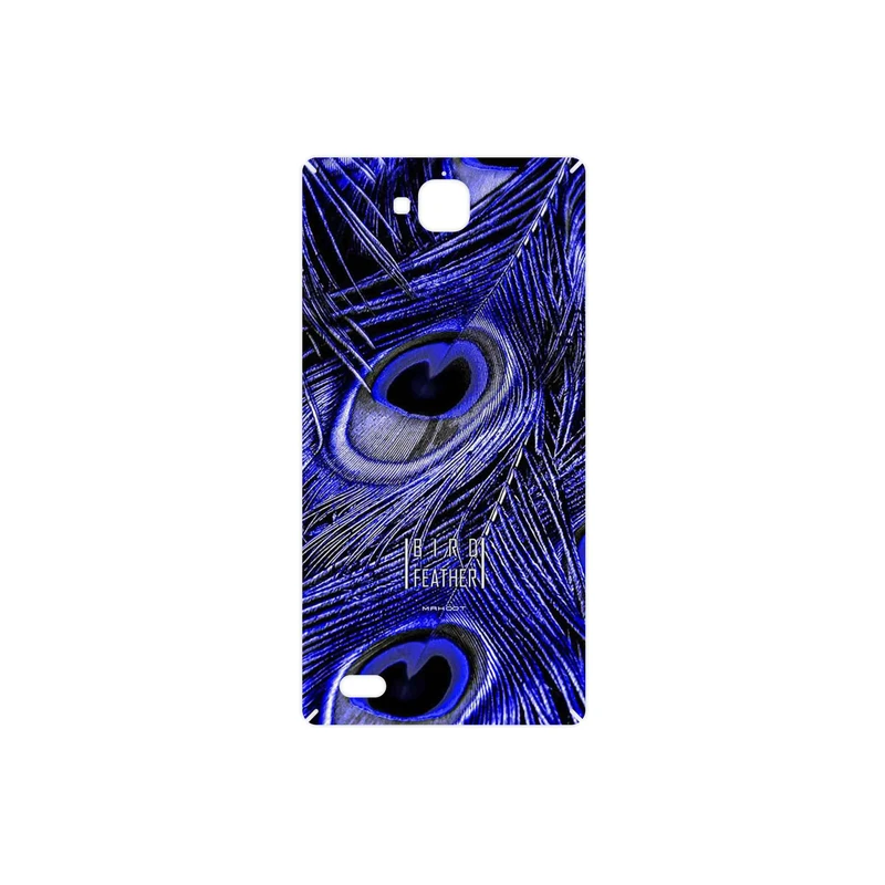 برچسب پوششی ماهوت مدل Purple Feather مناسب برای گوشی موبایل آنر 3C