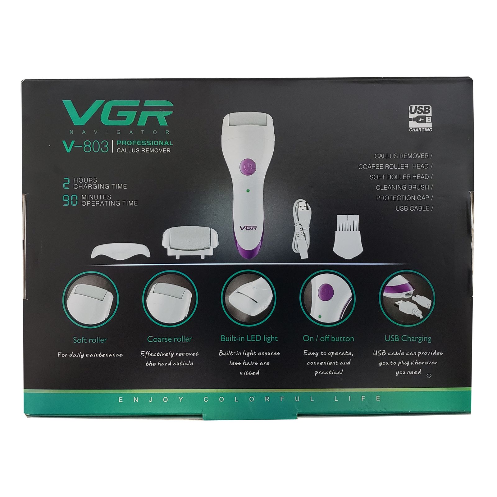 سنگ پا برقی وی جی ار مدل V-803 -  - 10
