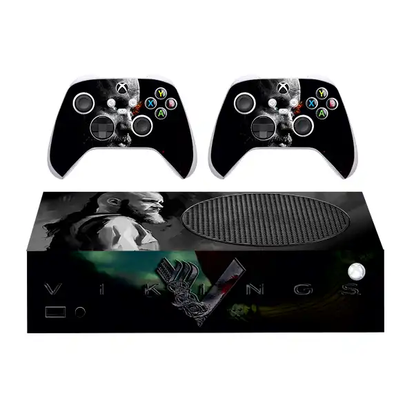 برچسب کنسول بازی ایکس باکس series s مدل viking مجموعه 4 عددی