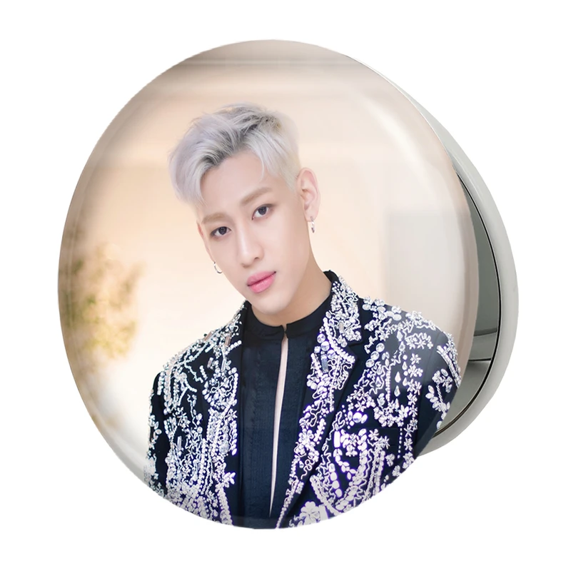 آینه جیبی خندالو طرح بم بم گروه گات سون GOT7 مدل تاشو کد 11647 