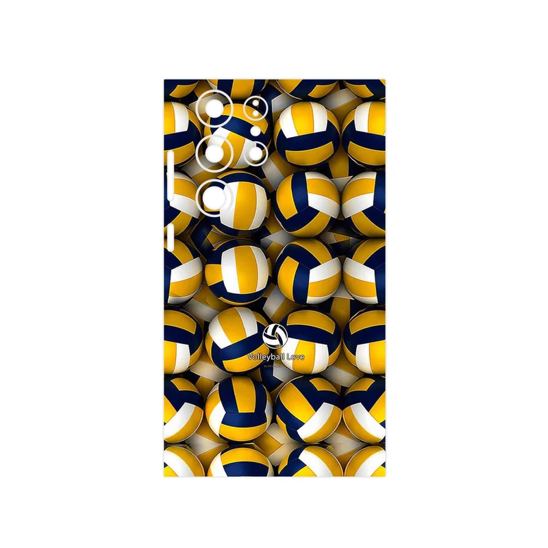 برچسب پوششی ماهوت مدل Volleyball مناسب برای گوشی موبایل سامسونگ Galaxy S23 Ultra