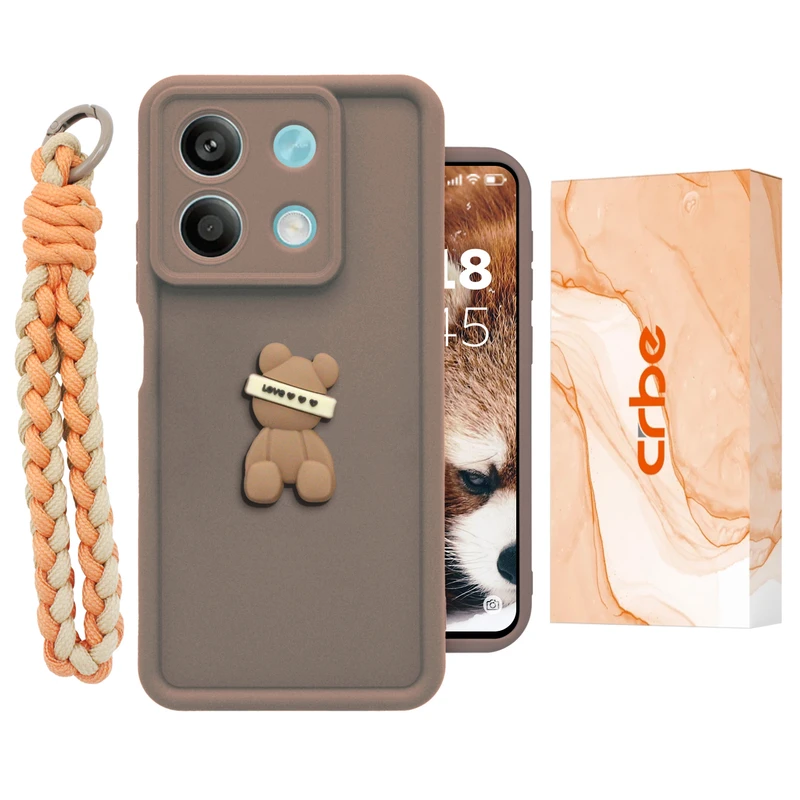 کاور کربی مدل Tussel مناسب برای گوشی موبایل شیائومی Redmi Note 13 4G به همراه بندآویز