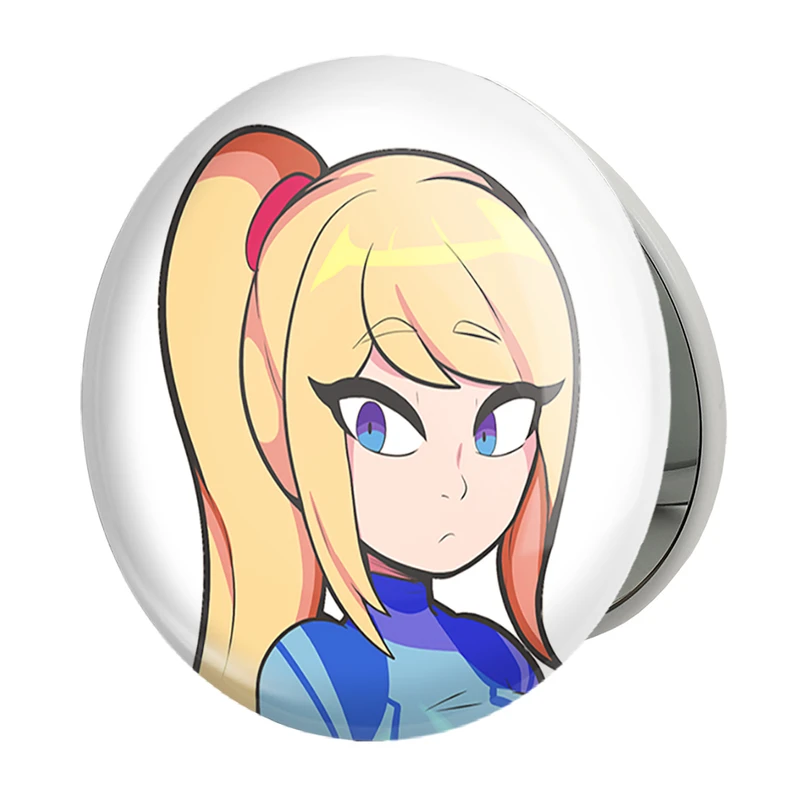 آینه جیبی خندالو طرح بازی متروید (Metroid) مدل تاشو کد 35702