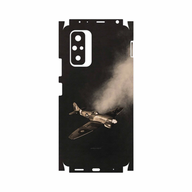 برچسب پوششی ماهوت مدل World-War-II-Aircraft-FullSkin مناسب برای گوشی موبایل شیائومی Redmi Note 10 Pro Max