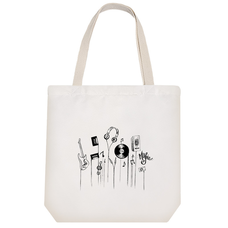 ساک خرید خندالو مدل موزیک کد H652