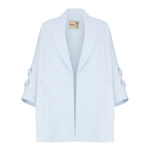 مانتو زنانه السانا کد 222022 رنگ آبی