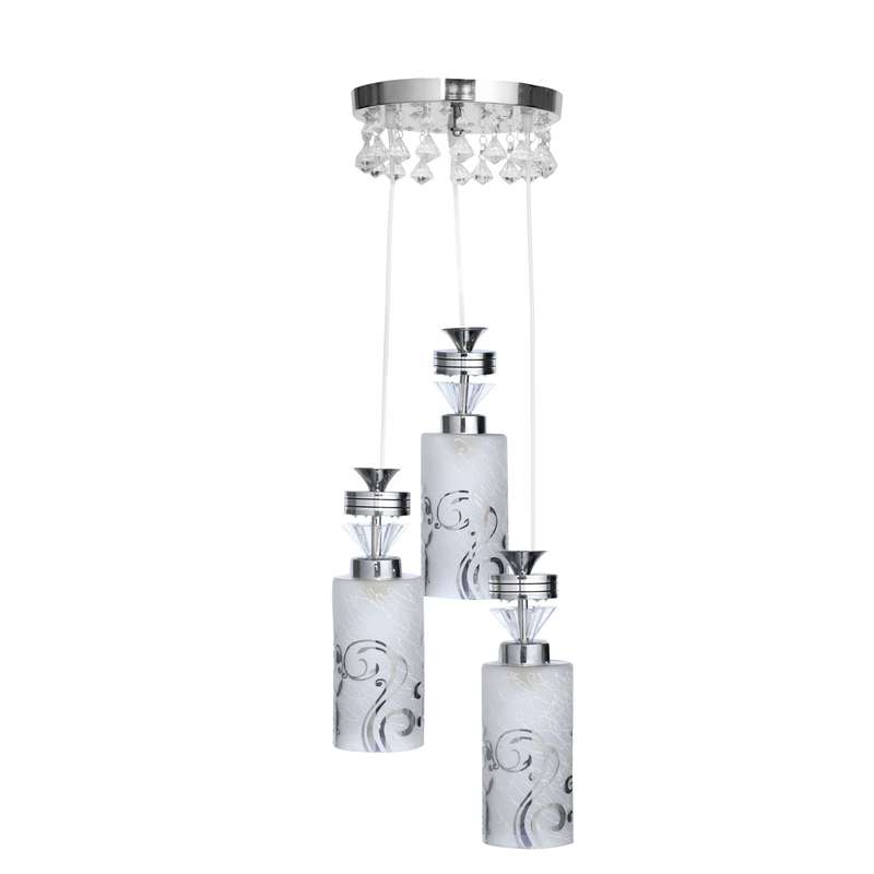 لوستر سه شعله مدل LED کد 9050 