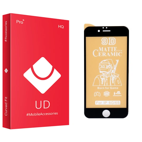 محافظ صفحه نمایش سرامیکی یو دی مدل HQ مناسب برای گوشی موبایل اپل IPHONE 6G/6S