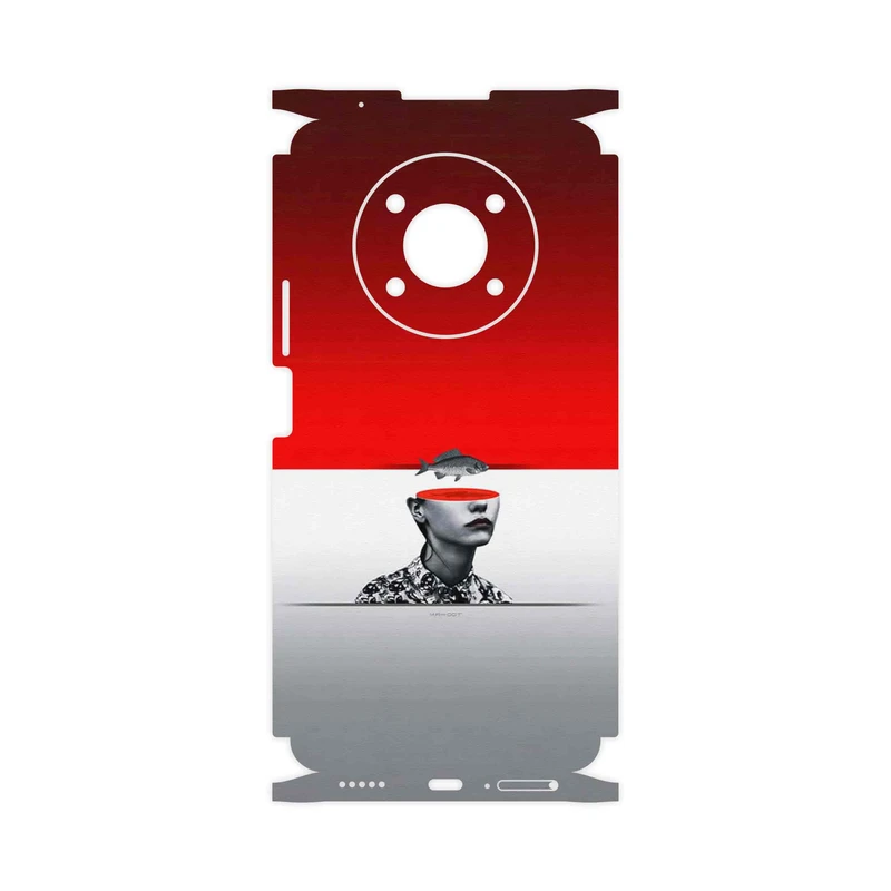 برچسب پوششی ماهوت مدل Collage of surreal Portrait of Women 1-FullSkin مناسب برای گوشی موبایل آنر X9 5G