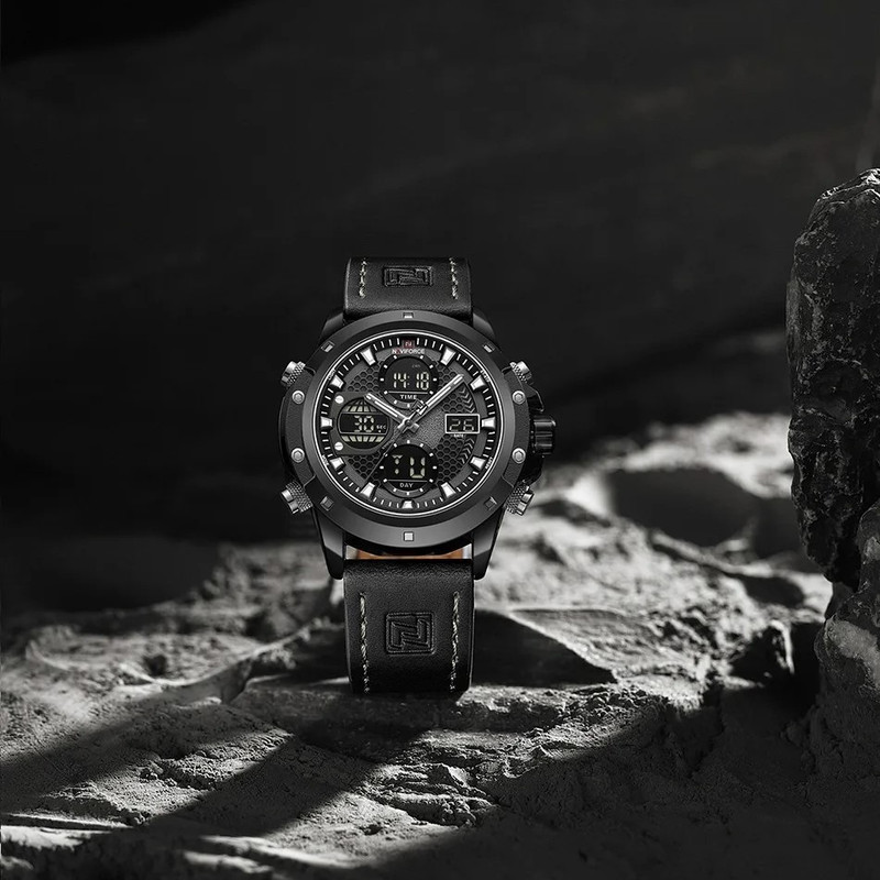 ساعت مچی عقربه‌ای مردانه نیوی فورس مدل NF9225BGYB