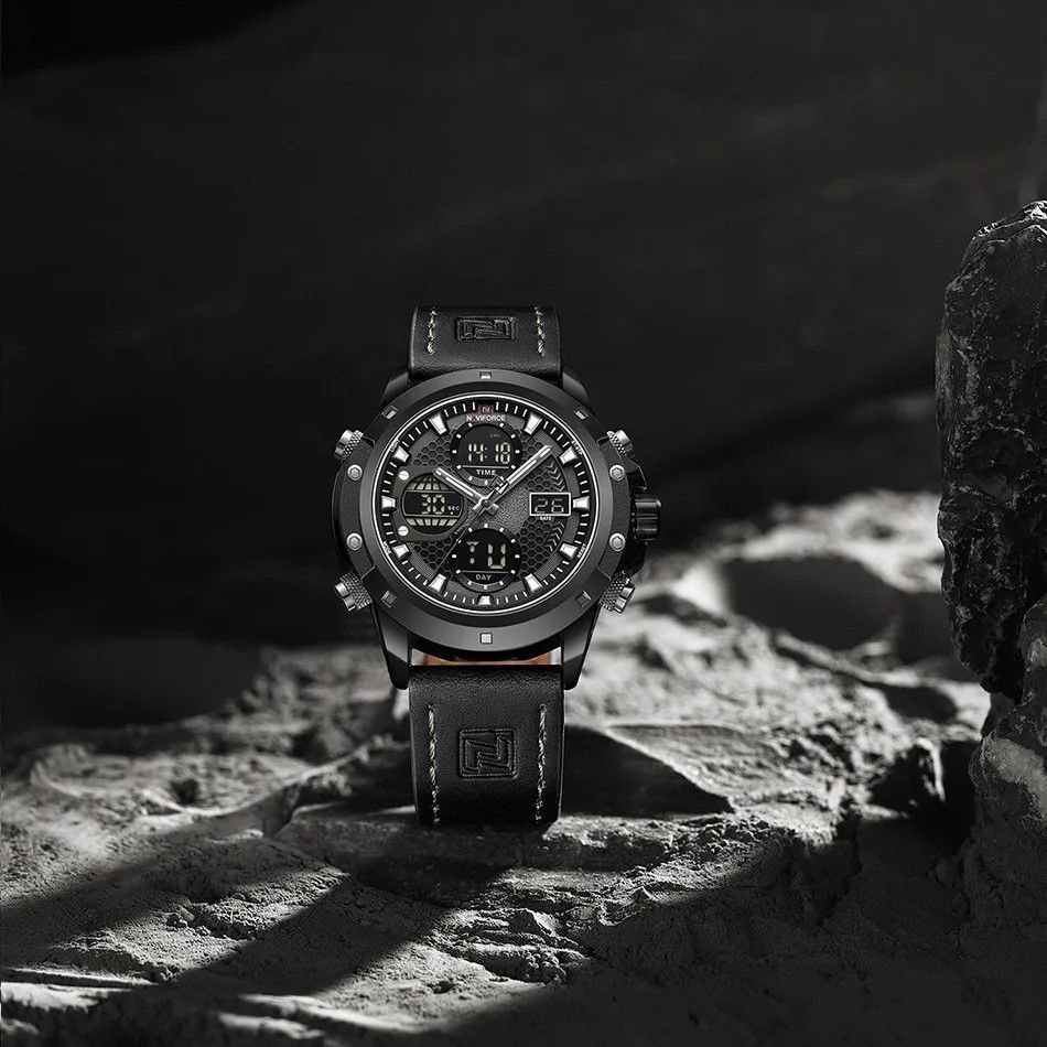 ساعت مچی عقربهای مردانه نیوی فورس مدل NF9225BGYB -  - 5