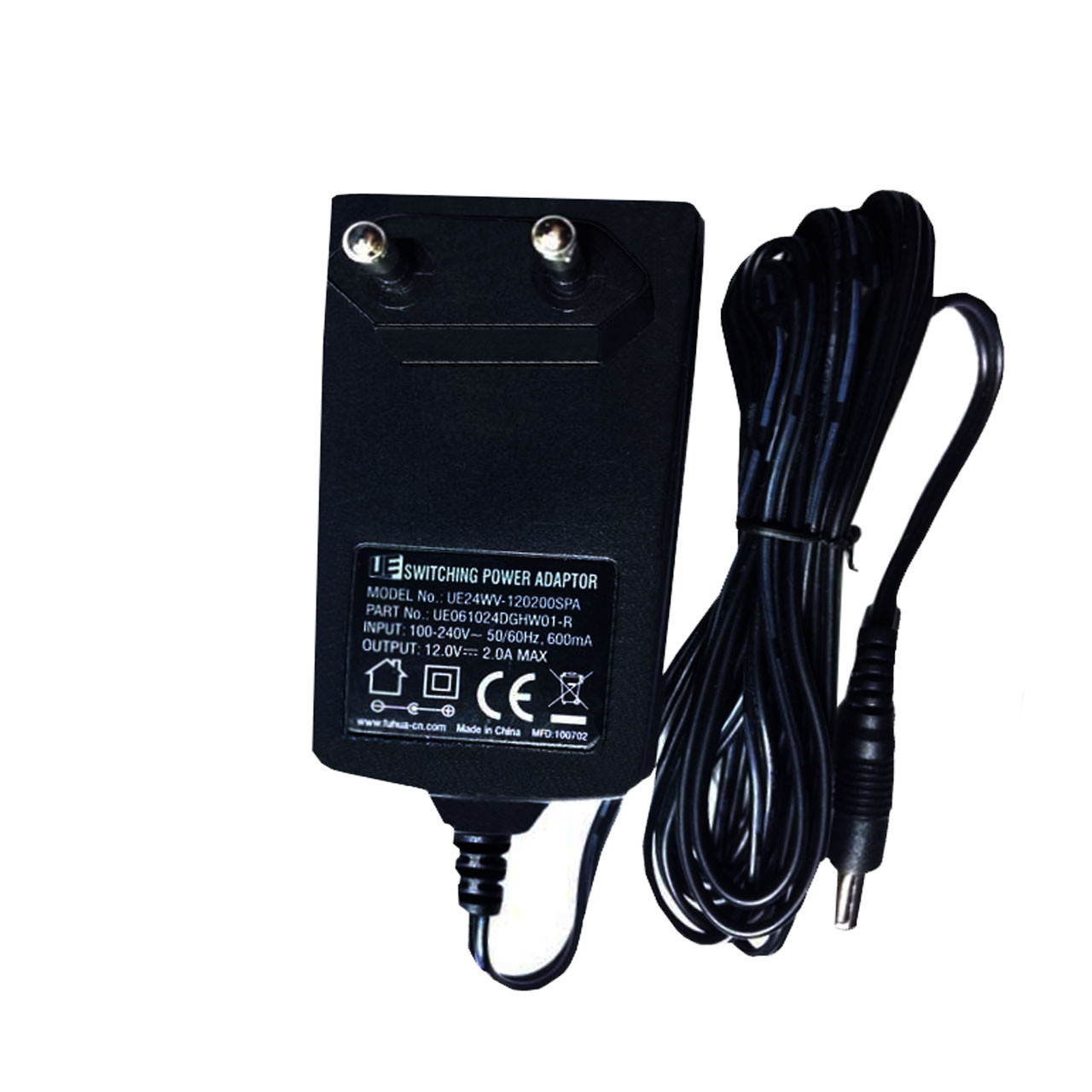 آداپتور 12 ولت 2 امپر  یو ای  مدل-24WV