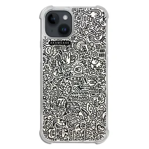 AKAM AMC-WTA14-DOODLE17 Cover For Apple iPhone 14