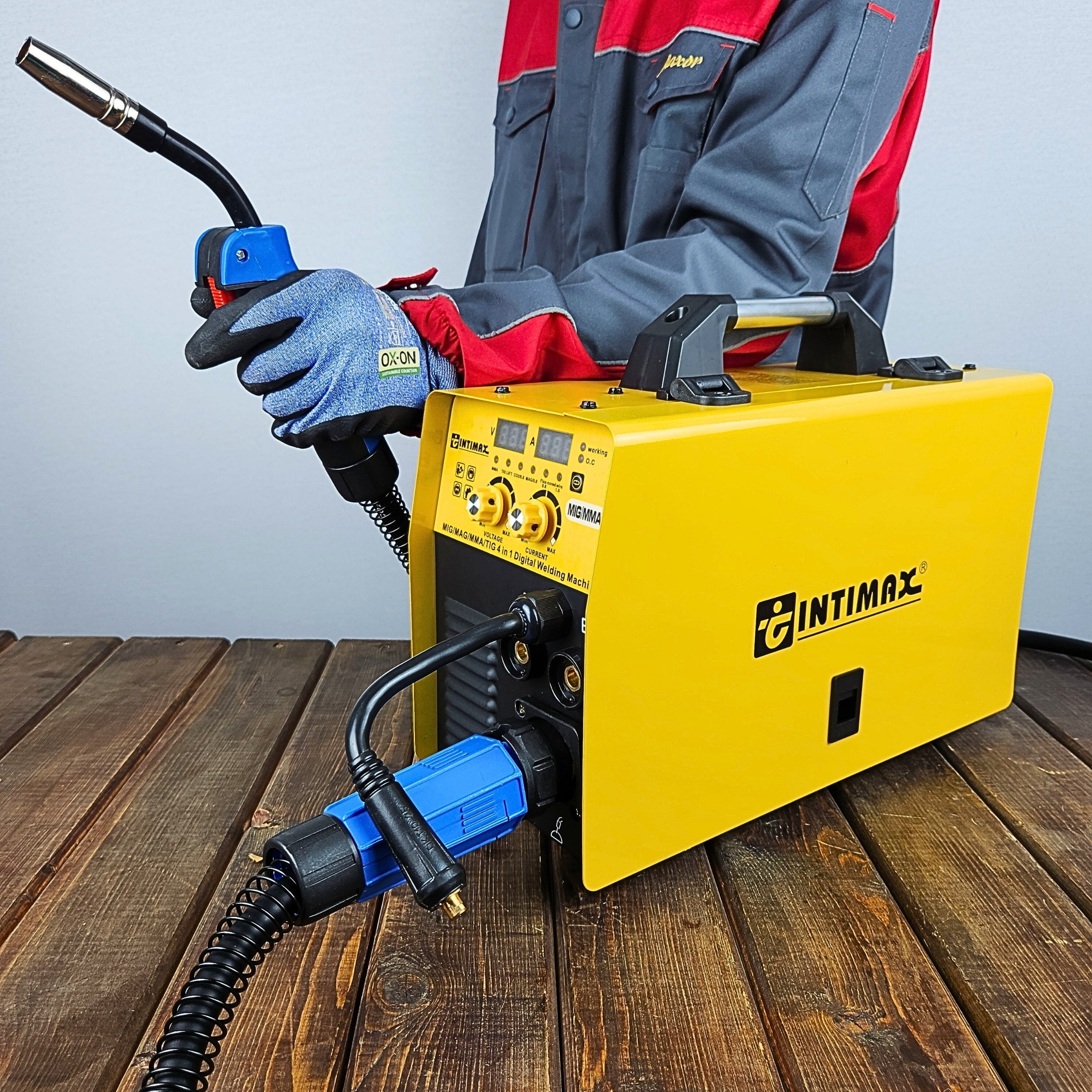 دستگاه جوشکاری 325 آمپر صنعتی اینتیمکث کد CO2 دستگاه جوشکاری 325 آمپر صنعتی اینتیمکث کد CO2