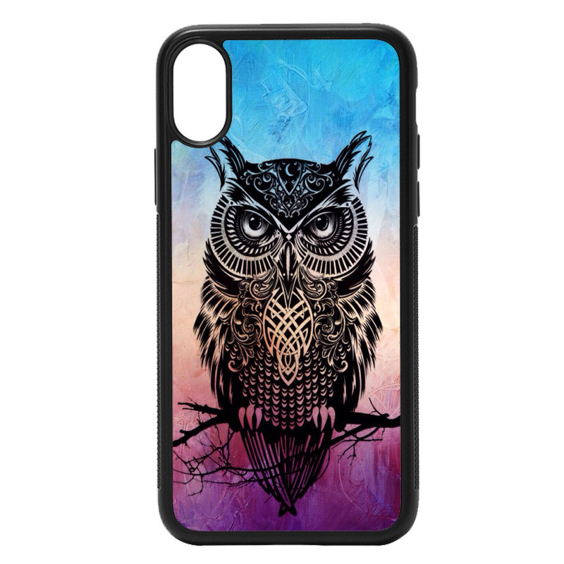 کاور طرح جغد کد 7375 مناسب برای گوشی موبایل اپل iphone xs max