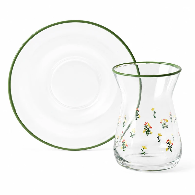 سرویس چای خوری 12 پارچه شش نفره مادام کوکو مدل Ravenna 