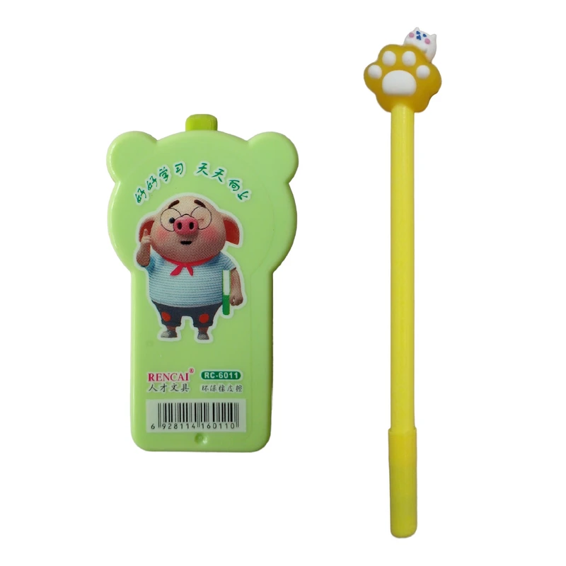 پاک کن مدل تاشو کد G22 به همراه مداد مجموعه 2 عددی