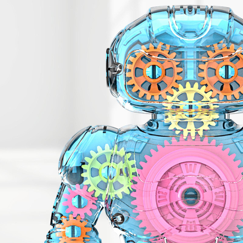 ربات طرح چرخ دنده ای مدل موزیکال Gear Robot