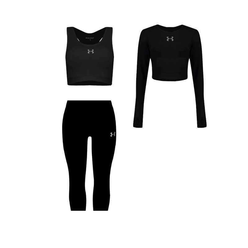 ست 3 تکه لباس ورزشی زنانه مدل 3801-63