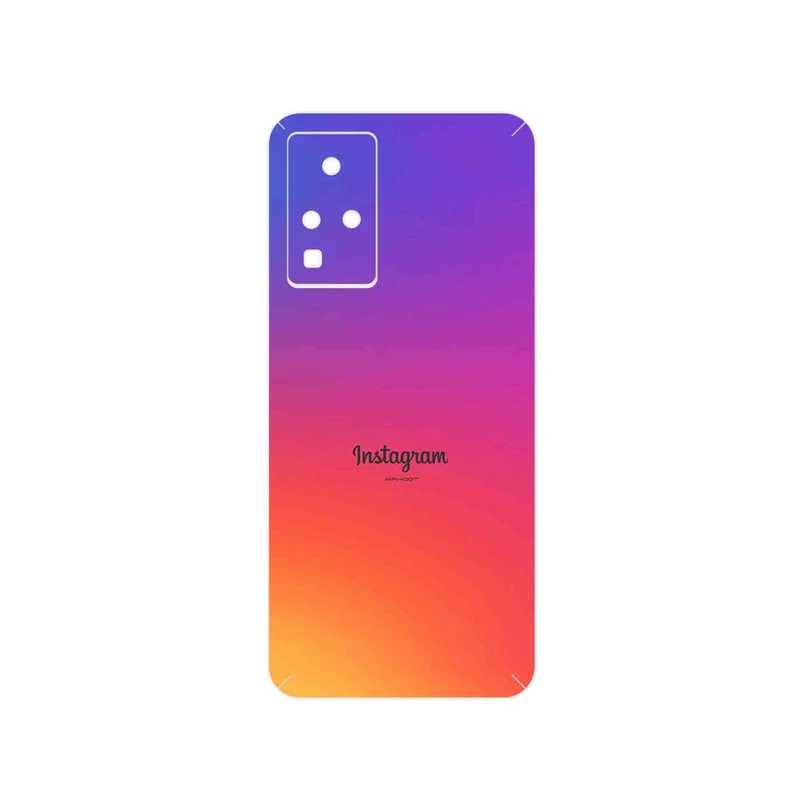 برچسب پوششی ماهوت مدل Instagram مناسب برای گوشی موبایل اینفینیکس Zero X