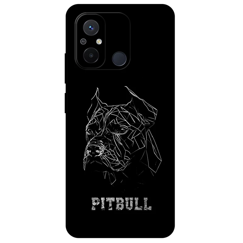 کاور مگافون طرح پیتبول مدل 1883 مناسب برای گوشی موبایل شیائومی Redmi 12C  