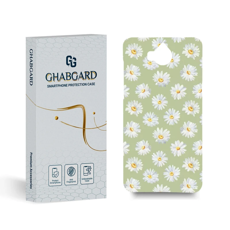 کاور قاب گارد مدل گل مناسب برای گوشی موبایل هوآوی Y5 2017