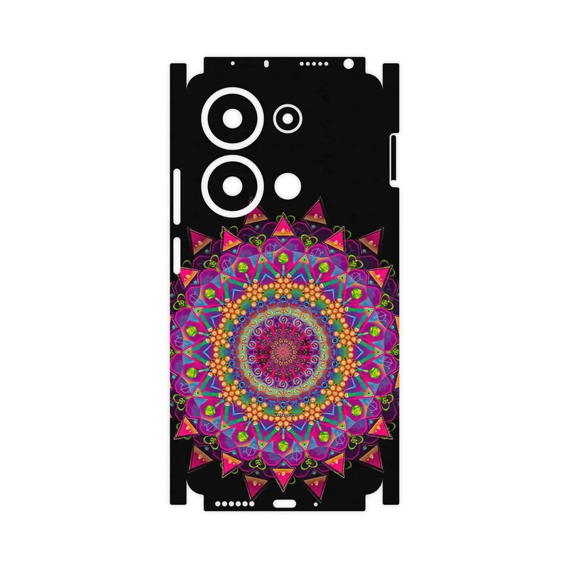 برچسب پوششی ماهوت مدل Mandala Design 5-FullSkin مناسب برای گوشی موبایل شیائومی Poco M6 Pro 4G