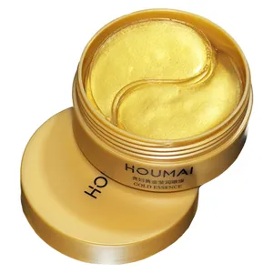 ماسک زیر چشم هومایی مدل GOLD ESSENCE حجم 80 میلی لیتر بسته 60 عددی