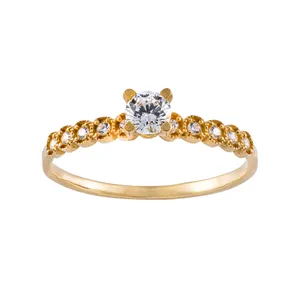 Seven Jewelry 2728 18k Gold Ring For Women