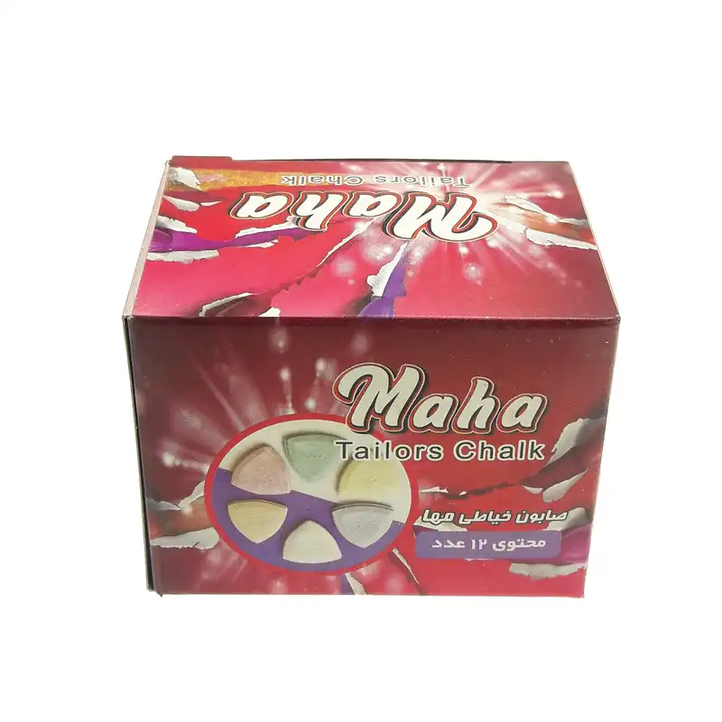 صابون خیاطی مدل مها S12 بسته 12 عددی