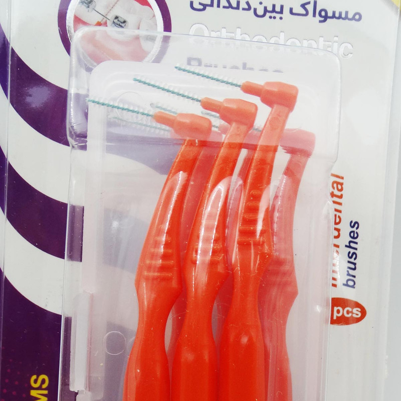 مسواک بین دندانی کانفیدنت کد 01 بسته 6 عددی