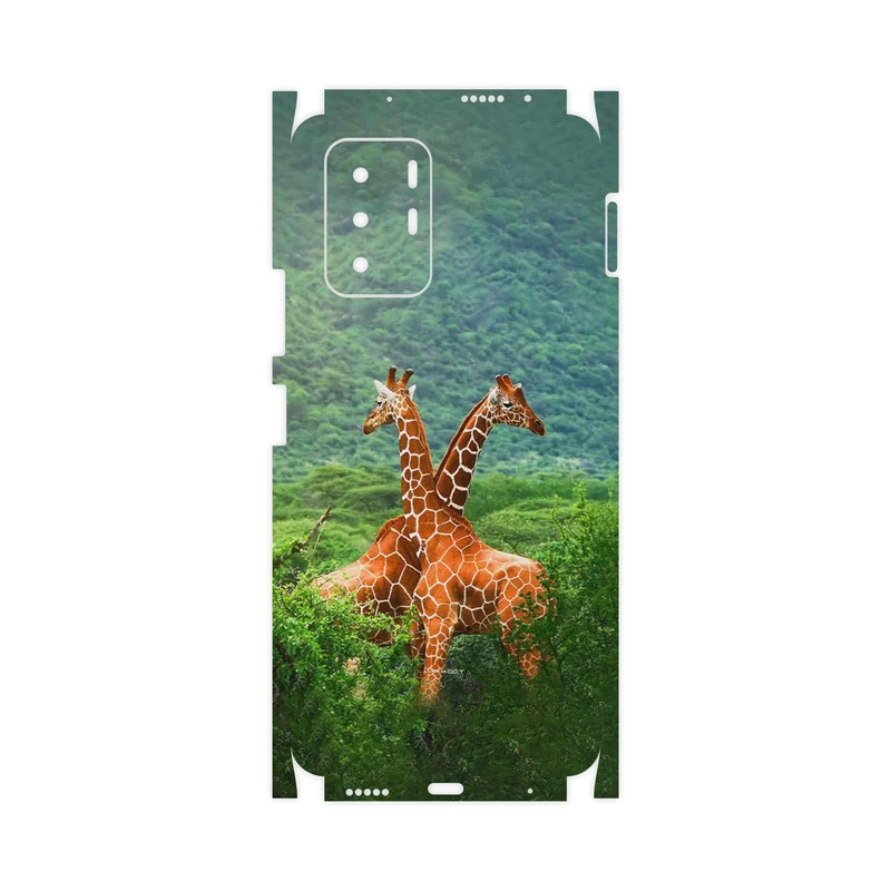 برچسب پوششی ماهوت مدل Giraffe-FullSkin مناسب برای گوشی موبایل شیائومی Redmi Note 10 Pro (China)