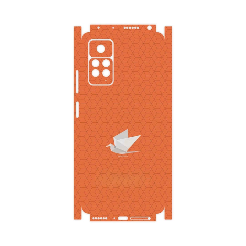 برچسب پوششی ماهوت مدل Minimalist origami bird-FullSkin مناسب برای گوشی موبایل شیائومی Redmi Note 11 Pro 5G
