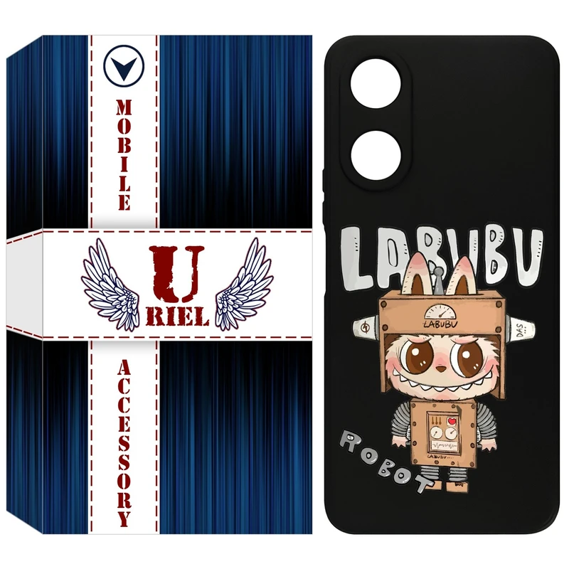 کاور یوریل مدل KSH کد 121 طرح عروسک لبوبو مناسب برای گوشی موبایل آنر X5 Plus