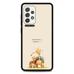 AKAM AMC-WSGA52-ANIMALS QOUTES-2 Cover For Samsung Galaxy A52