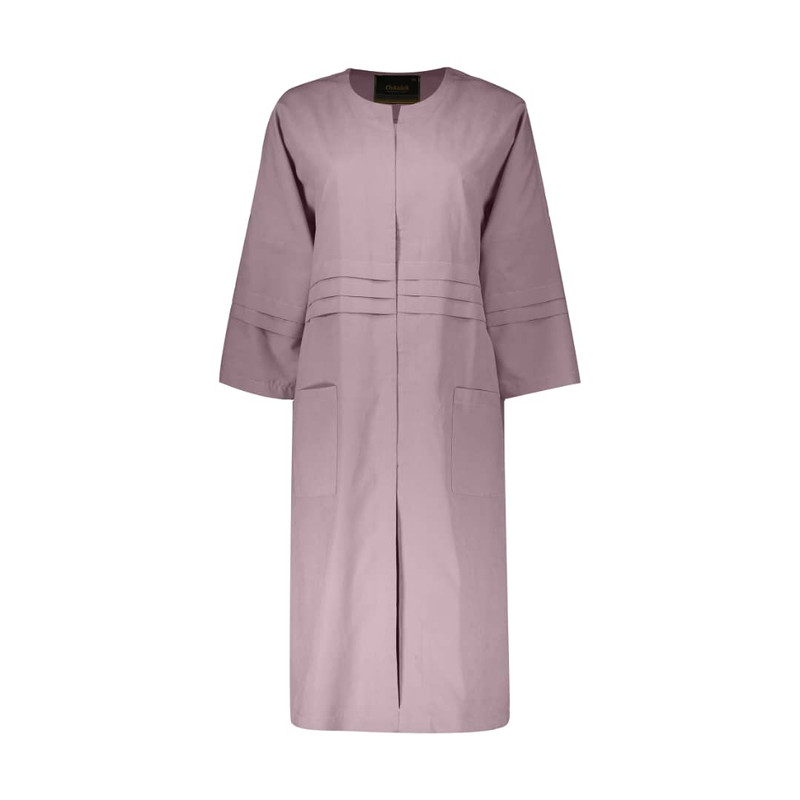 مانتو زنانه مدل 391 رنگ صورتی تیره 