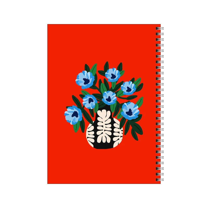 دفتر مشق 50 برگ بامبیلیپ طرح گلدان کد 4585587