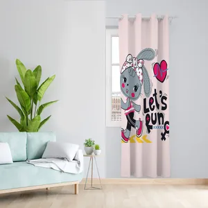  پرده مدل خرگوش مخمل پانچی کد 358 سایز 140x280 سانتی متر