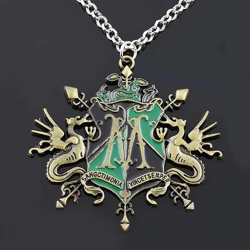 گردنبند مدل هری پاتر خاندان مالفوی