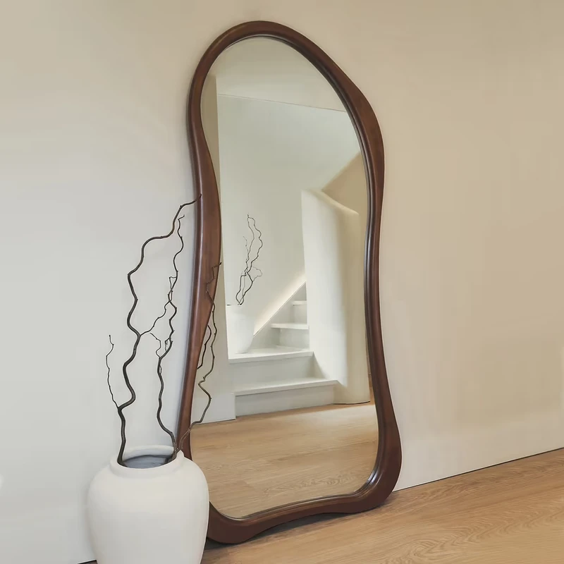 آینه قدی الف مدل دفرمه غزال کد 160-60