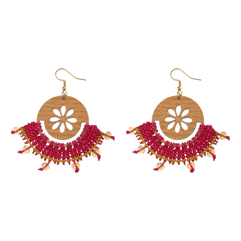 گوشواره دست دوز زنانه بومی مدل 003