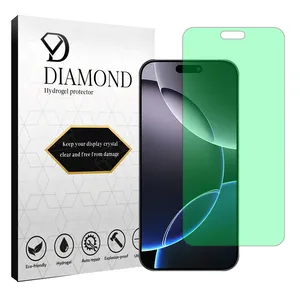 Diamond Tough model Green light screen protector suitable for Apple iPhone 16 Pro Max mobile phone